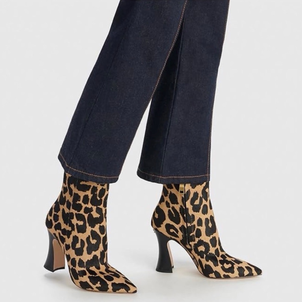 NWT Coach Carter Haircalf Leopard Bootie - Size 5 - MSRP $295 - Picture 4 of 4